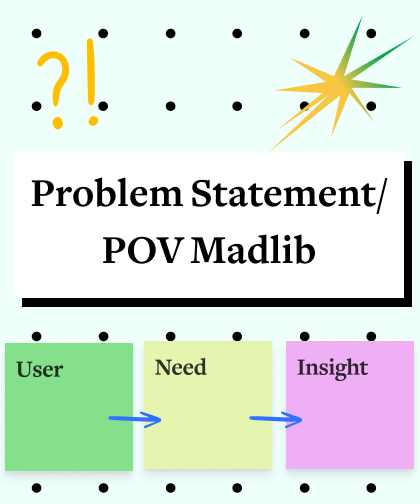 Problem Statement/POV Madlib